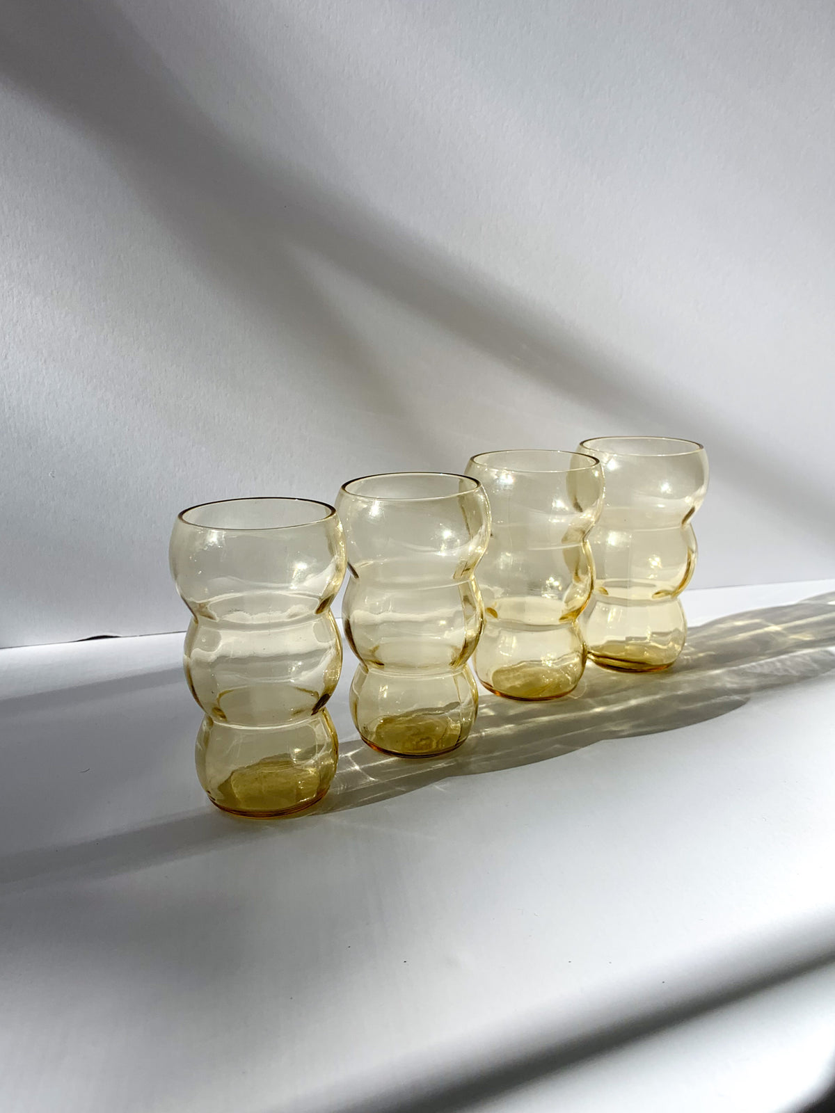 Vintage Bubble Juice Glasses