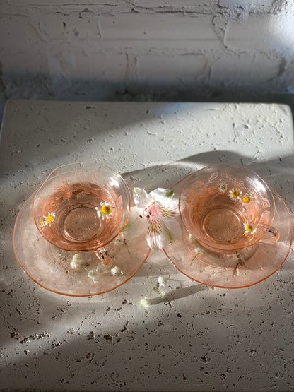 Pink Tea Set