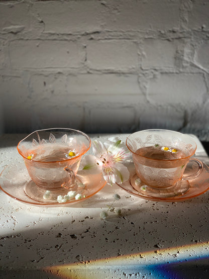Pink Tea Set