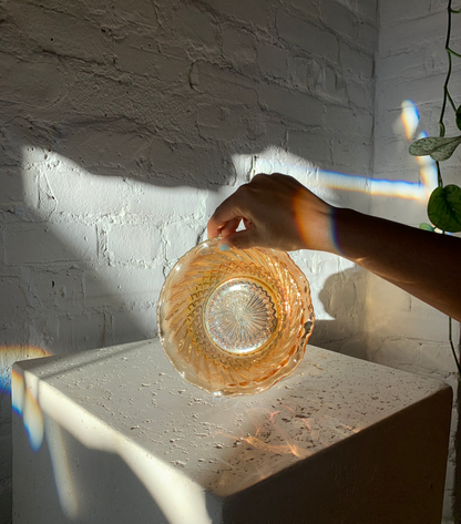 Antique Crystal Catchall