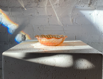Antique Crystal Catchall