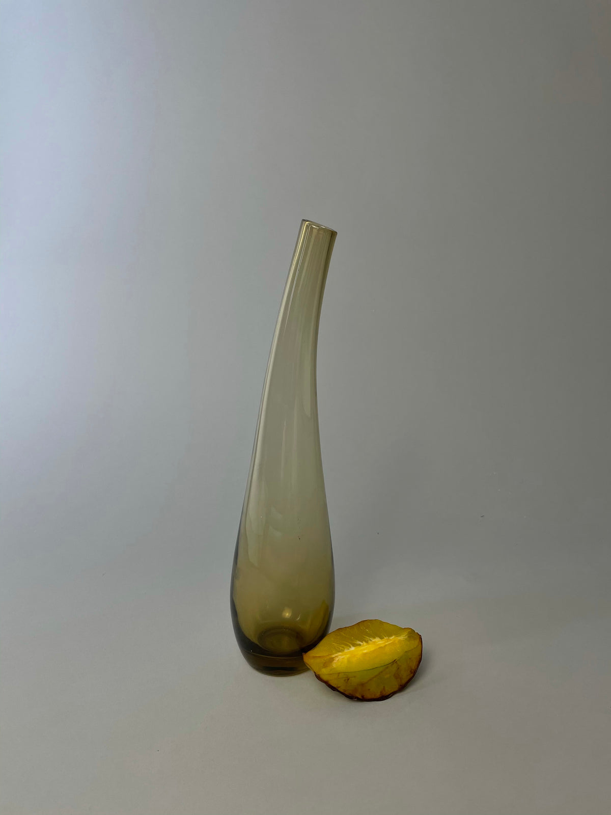 Vintage Smoked Vase
