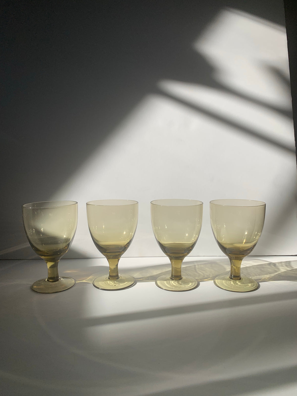 Swedish Smoke Stemware