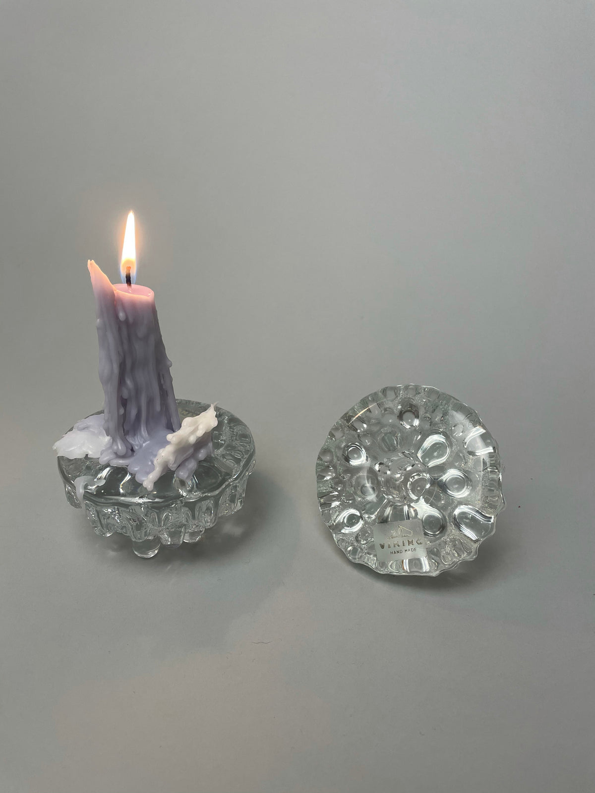 Vintage Scandinavian Candle Holders