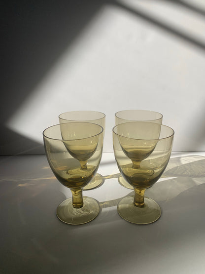 Swedish Smoke Stemware