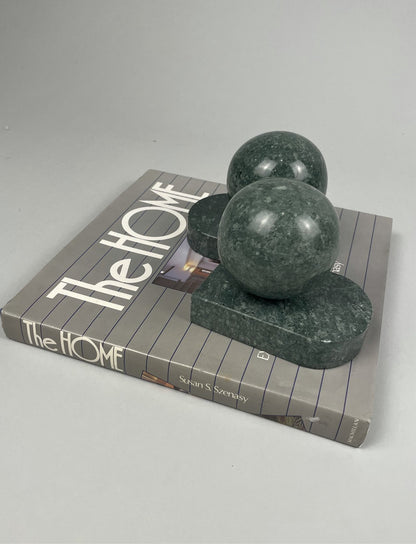 Vintage Granite Book Ends