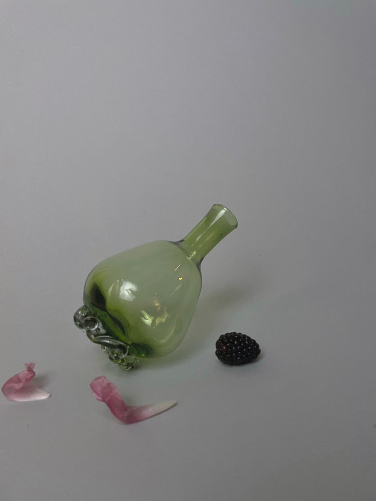 Emerald Murano Vase