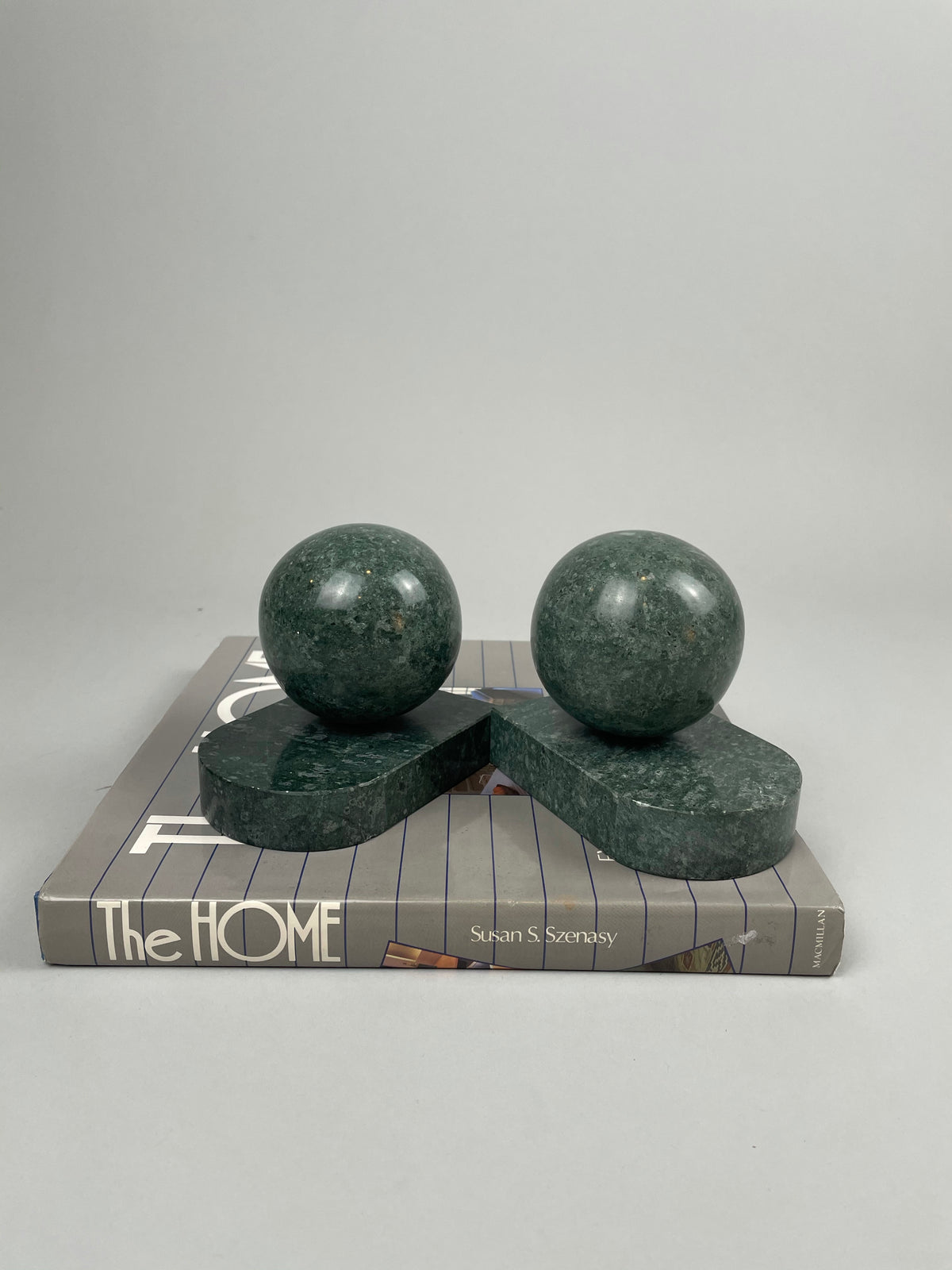 Vintage Granite Book Ends