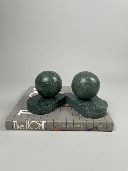 Vintage Granite Book Ends