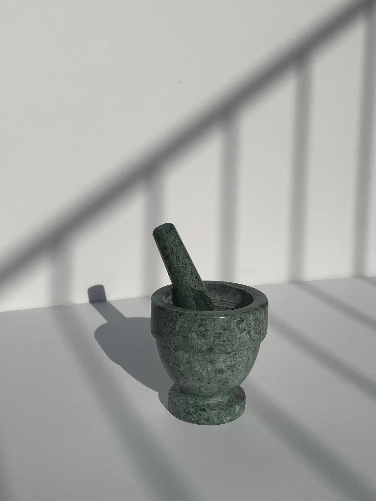 Vintage Granite Mortar and Pestle