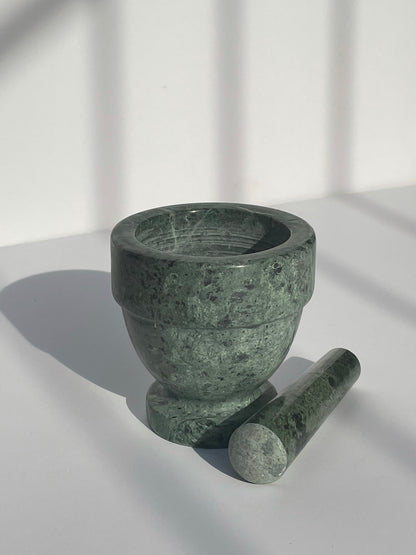 Vintage Granite Mortar and Pestle