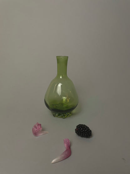 Emerald Murano Vase